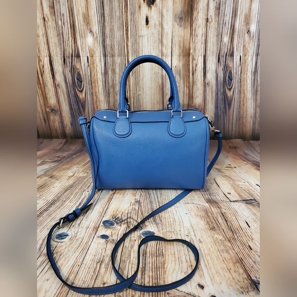 COACH MINI BENNETT SATCHEL IN CROSSGRAIN LEATHER - Picture 2 of 12